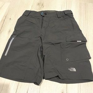 Grey North Face Hiking Shorts